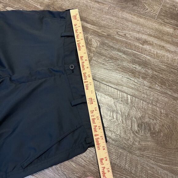 Nike Golf Dri-Fit Pants Men's 35x33.5 Black Chino Golf Performance Stretch - Picture 9 of 11